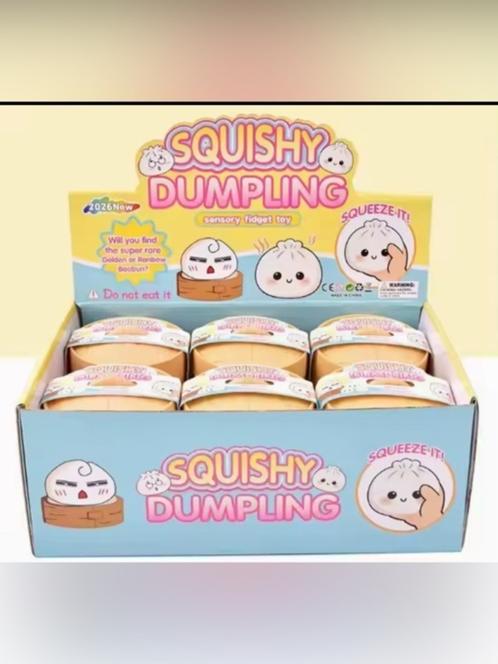 🥟1 Squishy dumpling for stress relief 😅 🥟